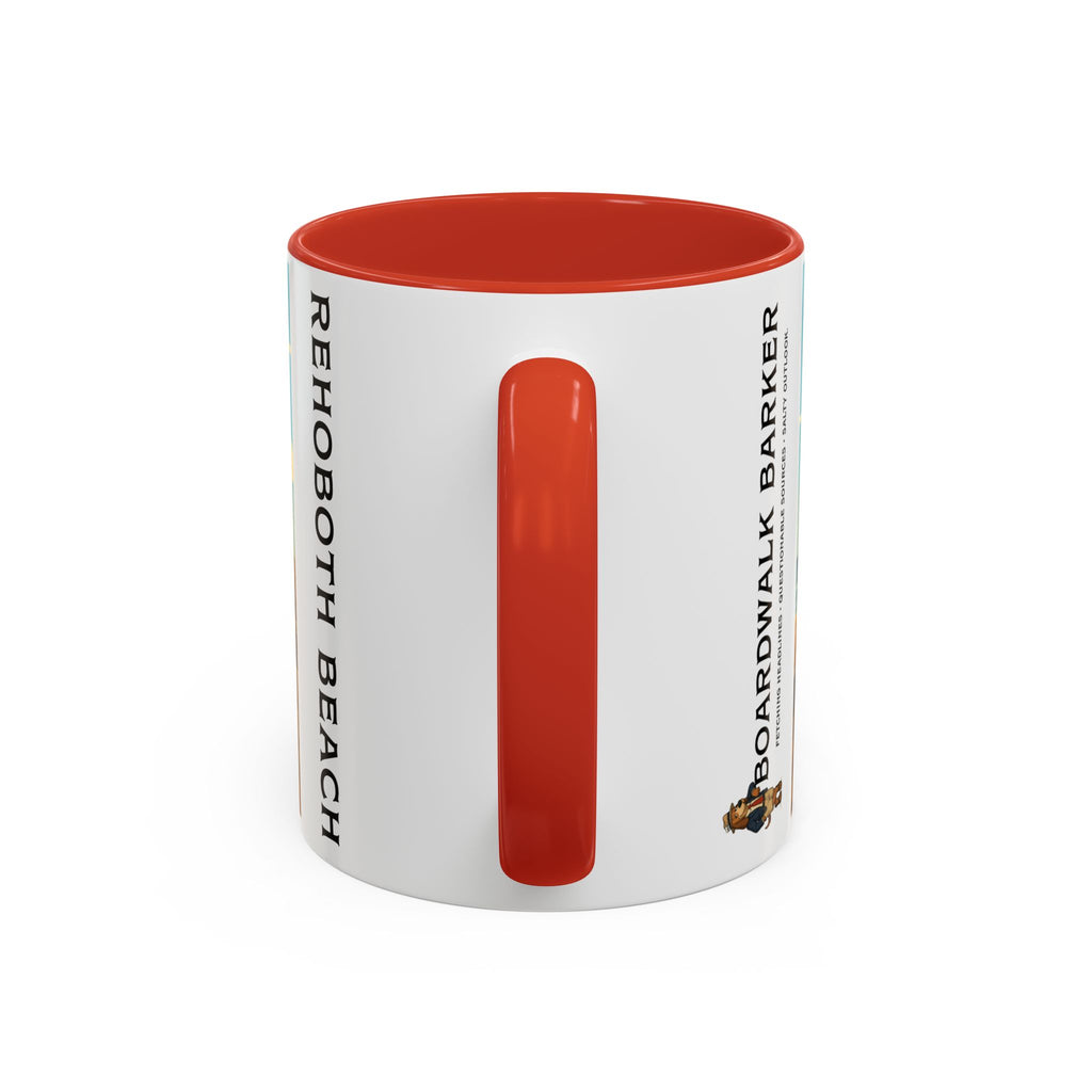 Boardwalk Barker “Santa’s House” Holiday Mug – Rehoboth Beach Edition