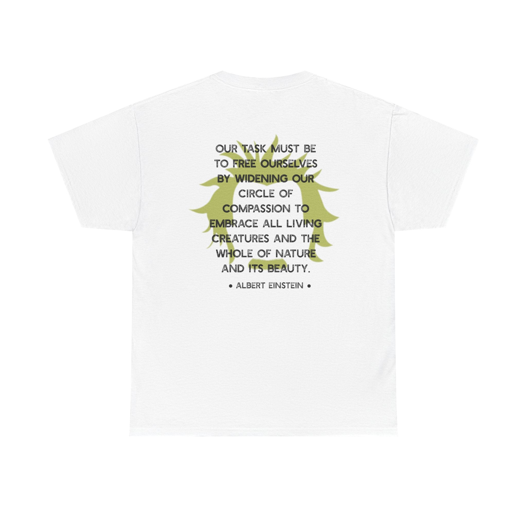 Einstein quote tee | Circle of Compassion