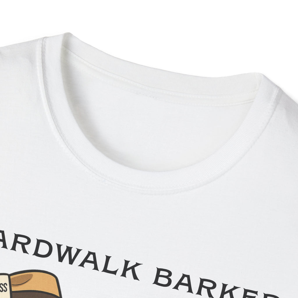 Boardwalk Barker “Scoop A. Fetcher” Tee – Rehoboth Beach Edition