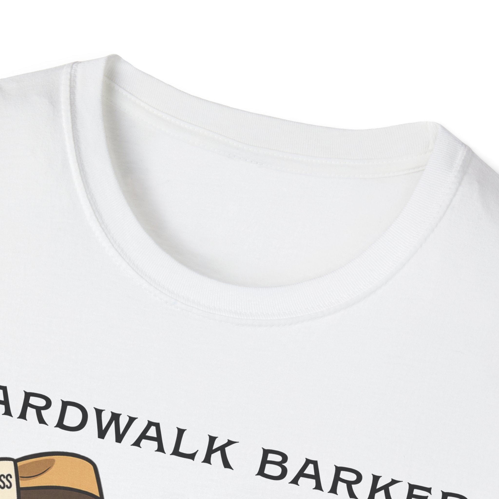 Boardwalk Barker “Scoop A. Fetcher” Tee – Rehoboth Beach Edition