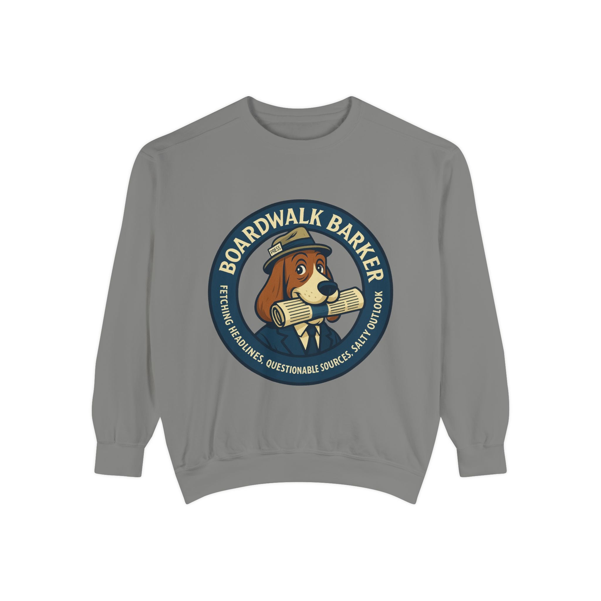 Boardwalk Barker “Press Crew” Premium Sweatshirt