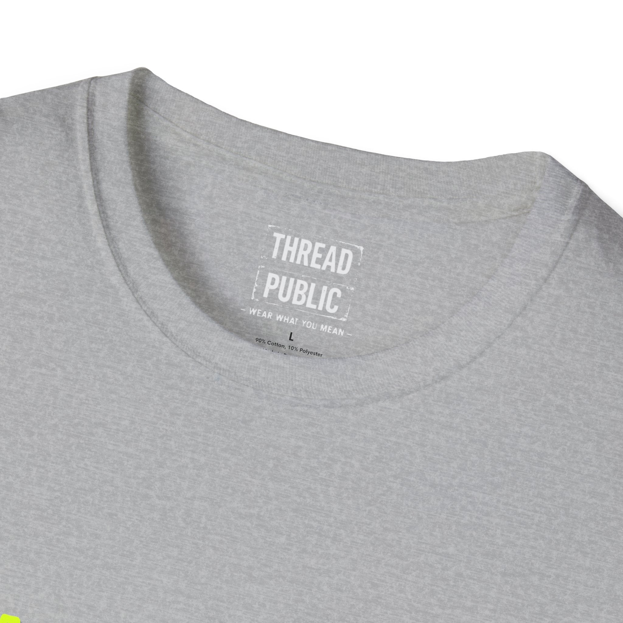 Jimi Quote T-Shirt | Retro Guitar Portrait, Yellow Text