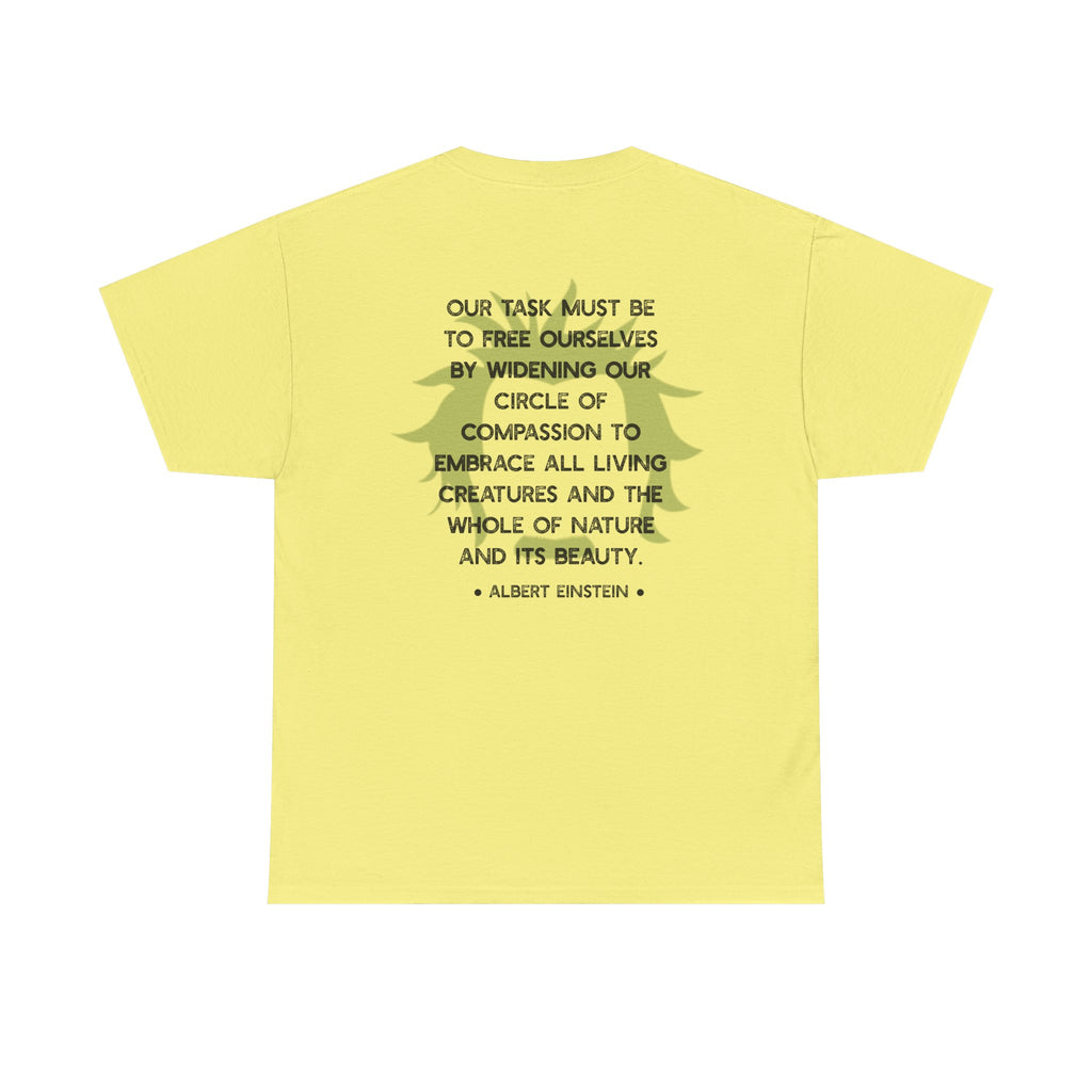 Einstein quote tee | Circle of Compassion
