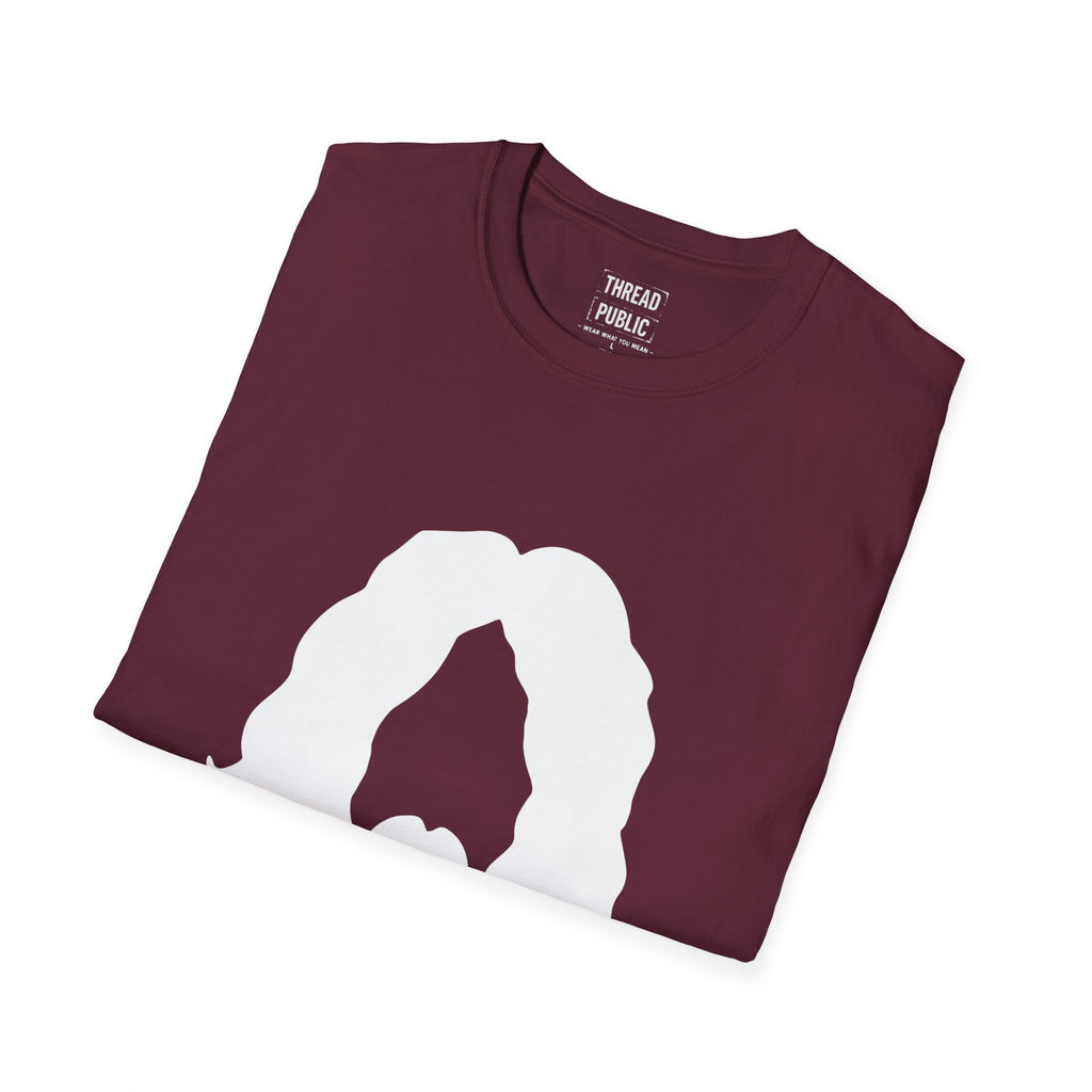 Frank Zappa Quote T-Shirt | Minimal Portrait, Back Typography