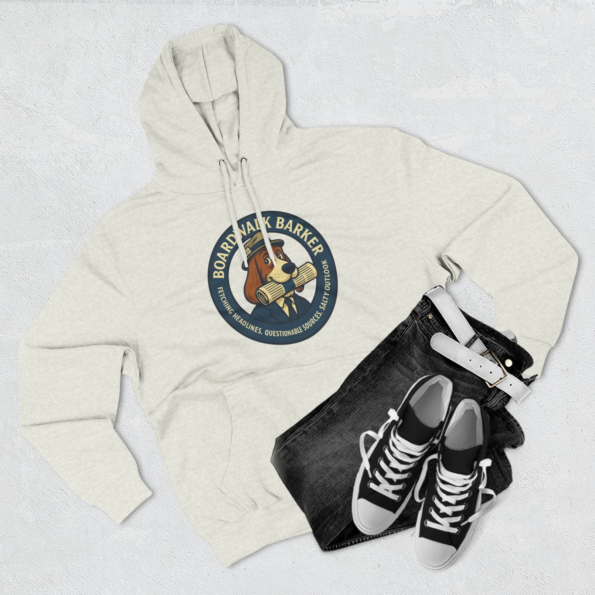 Boardwalk Barker Classic Logo Hoodie