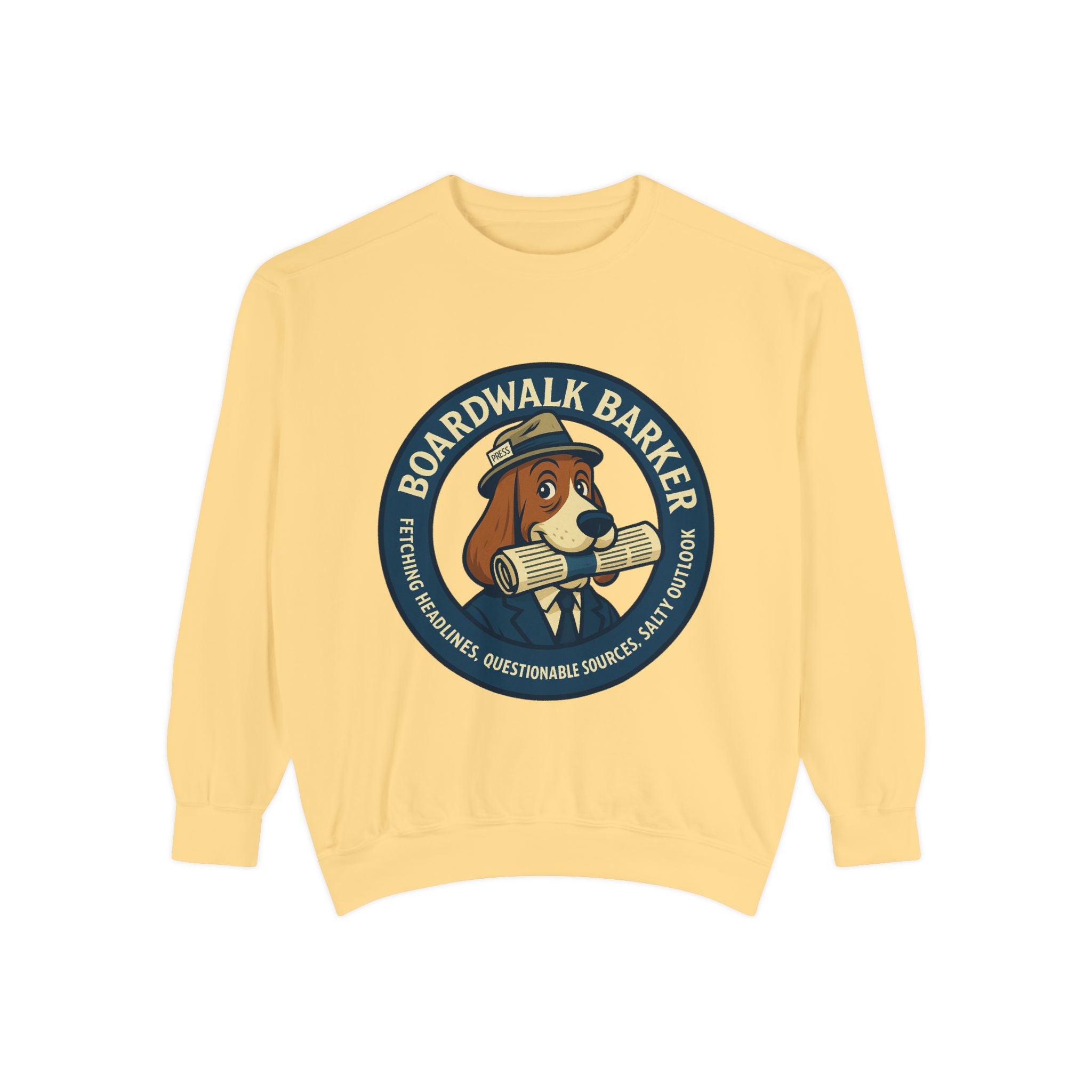 Boardwalk Barker “Press Crew” Premium Sweatshirt