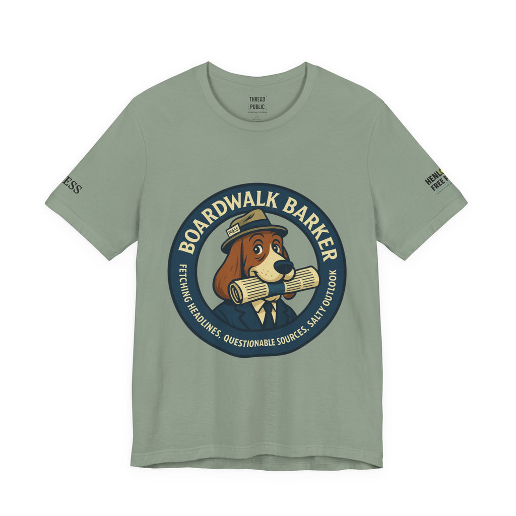 Boardwalk Barker “Official Press Edition” Premium Tee