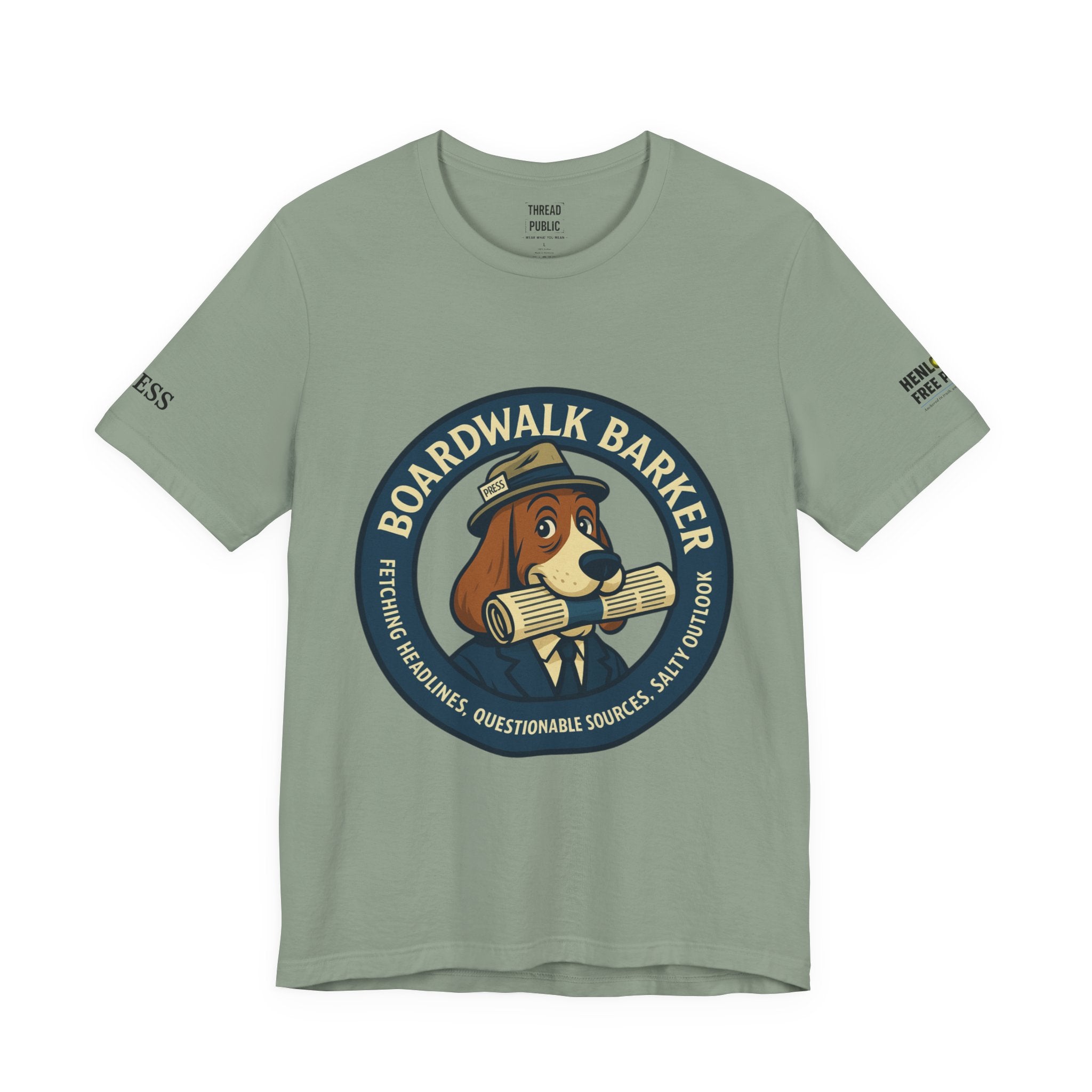 Boardwalk Barker “Official Press Edition” Premium Tee