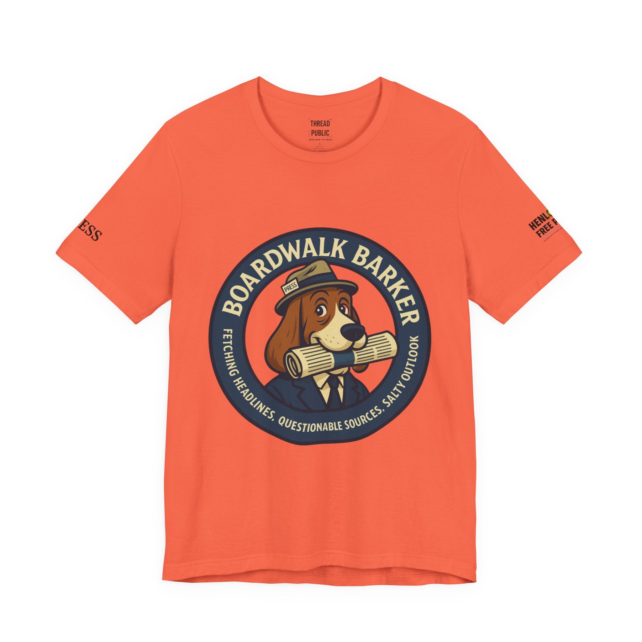 Boardwalk Barker “Official Press Edition” Premium Tee