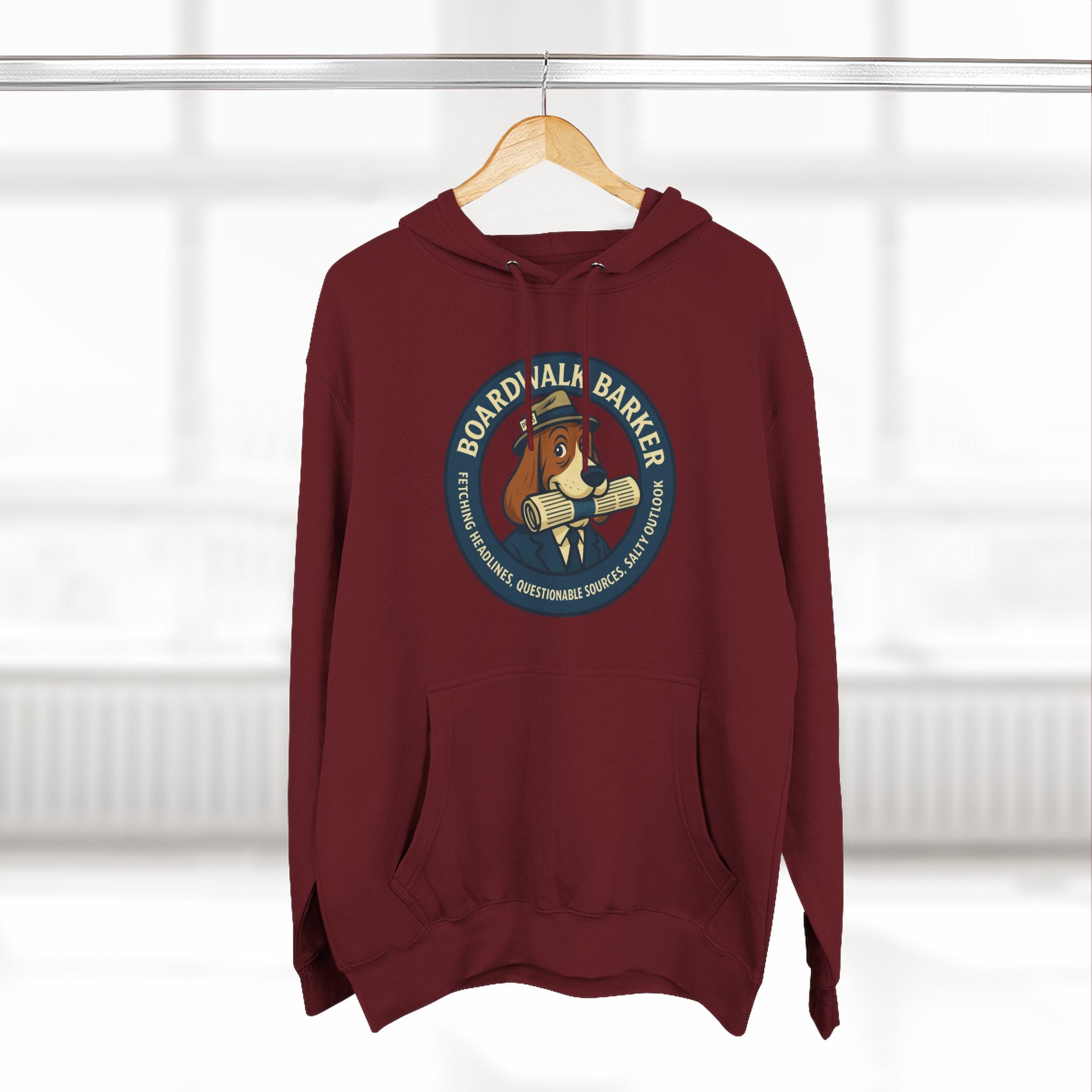 Boardwalk Barker Classic Logo Hoodie