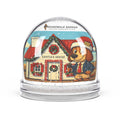 Boardwalk Barker “Santa’s House” Snow Globe – Rehoboth Beach Holiday Edition