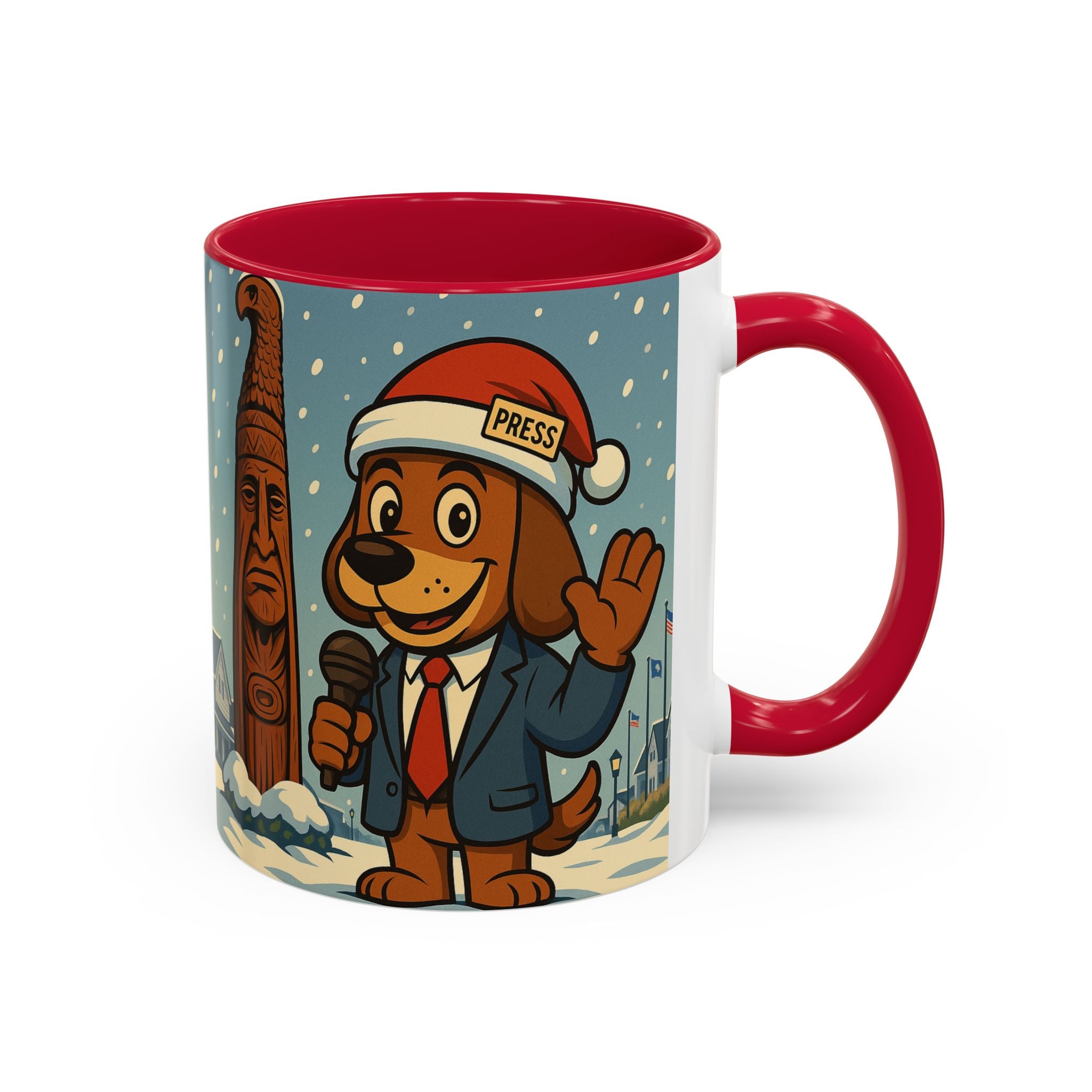 Bethany Beach – Scoop in Santa Hat Christmas Mug