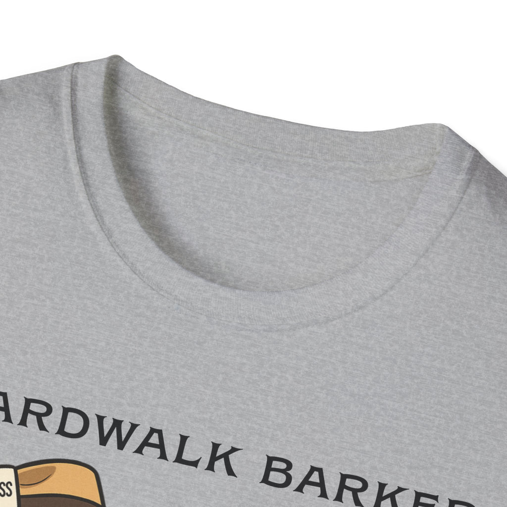 Boardwalk Barker “Scoop A. Fetcher” Tee – Rehoboth Beach Edition