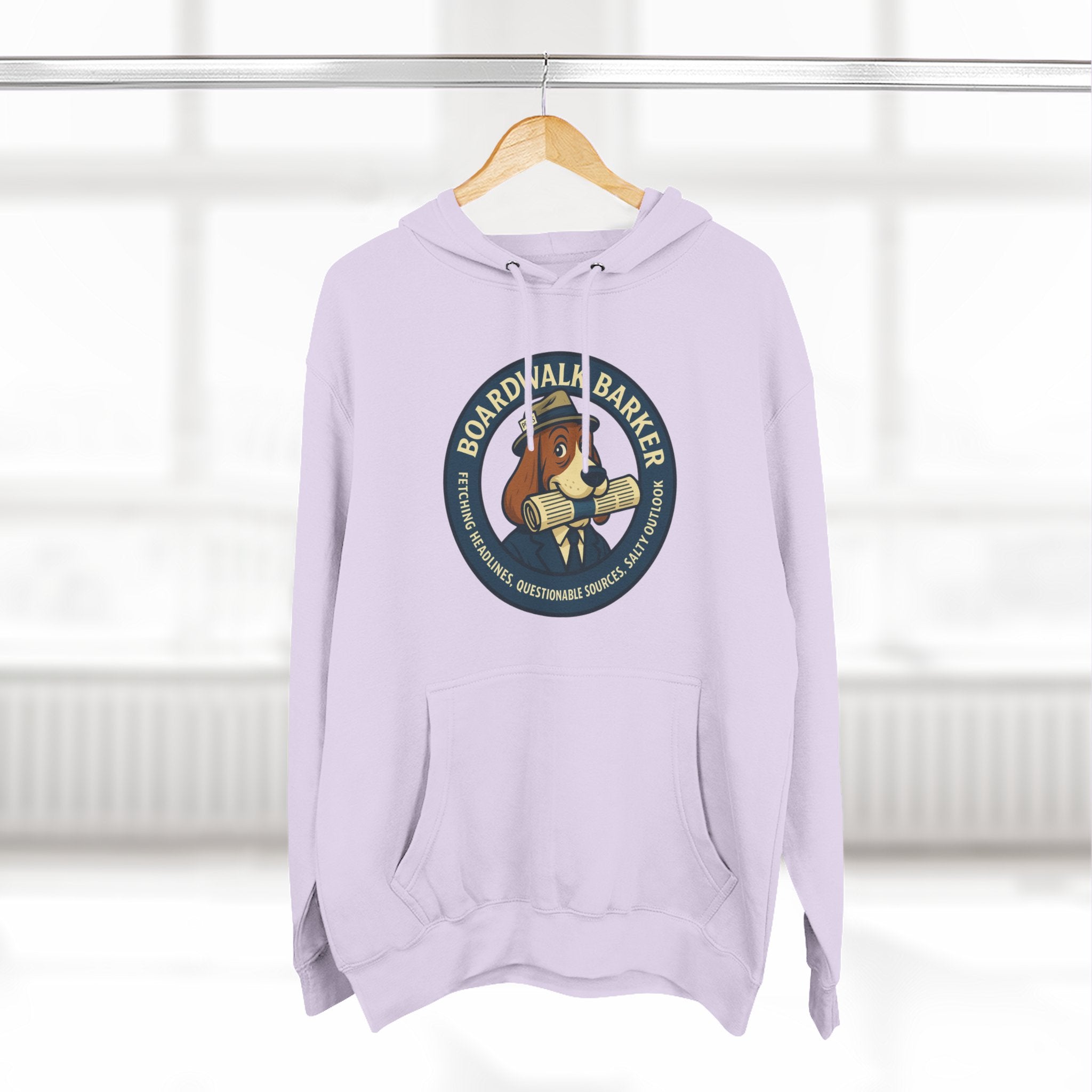 Boardwalk Barker Classic Logo Hoodie
