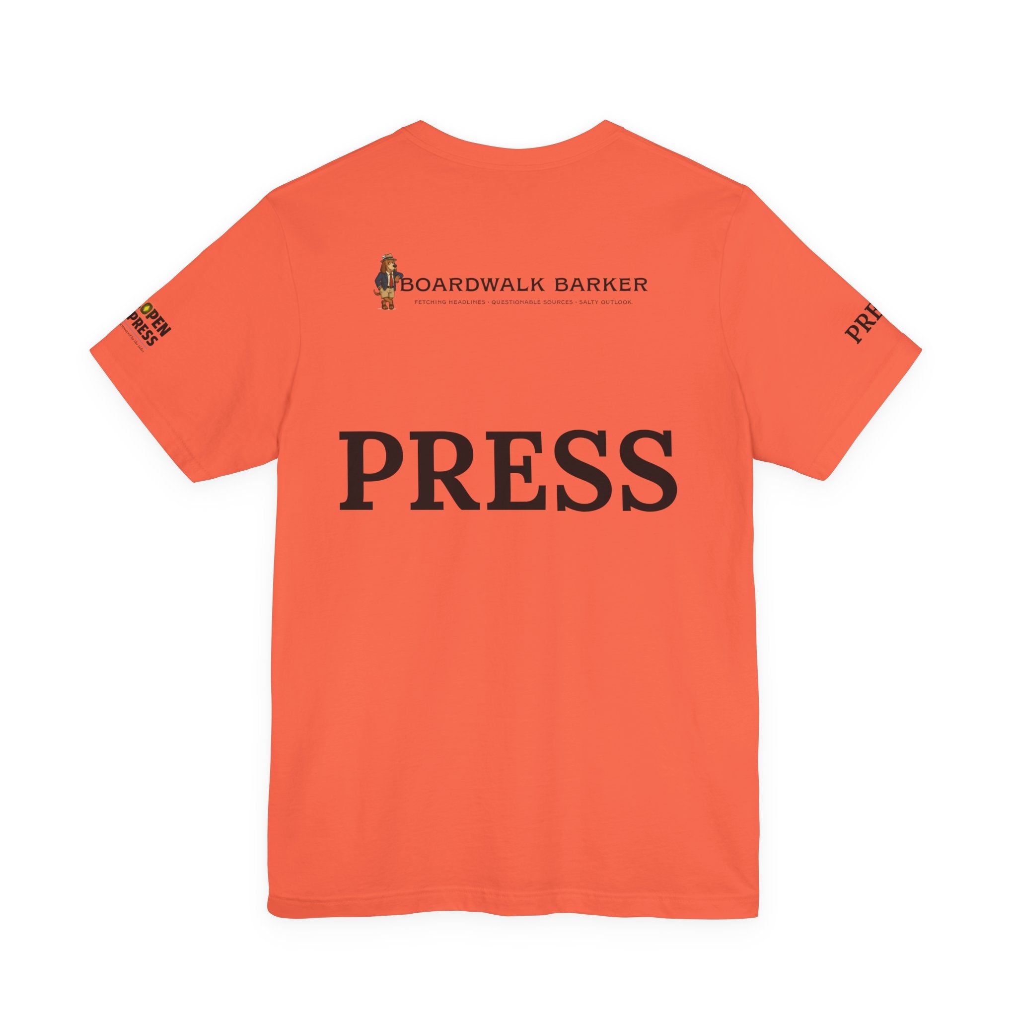 Boardwalk Barker “Official Press Edition” Premium Tee