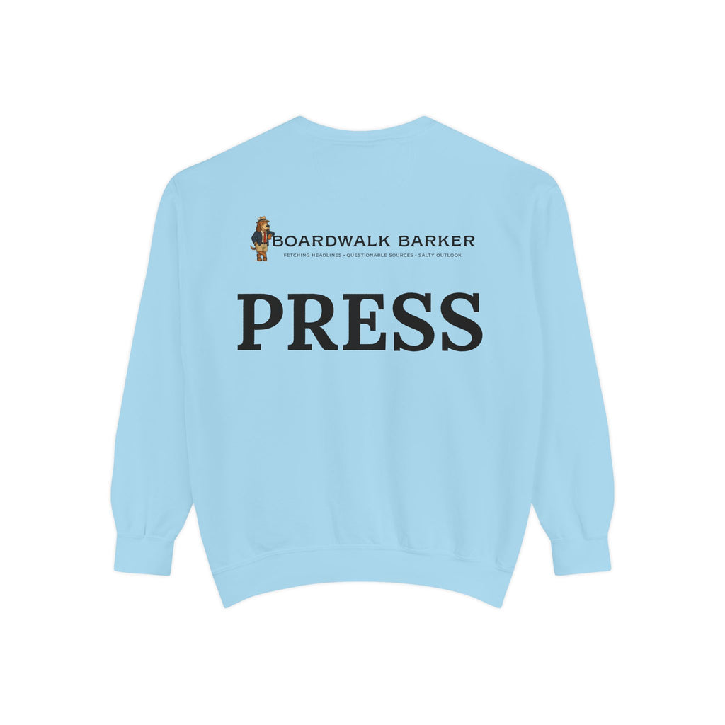 Boardwalk Barker “Press Crew” Premium Sweatshirt