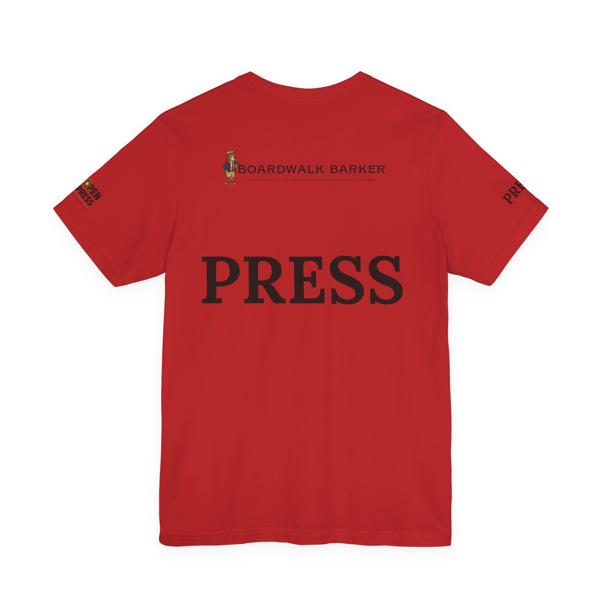 Boardwalk Barker “Official Press Edition” Premium Tee