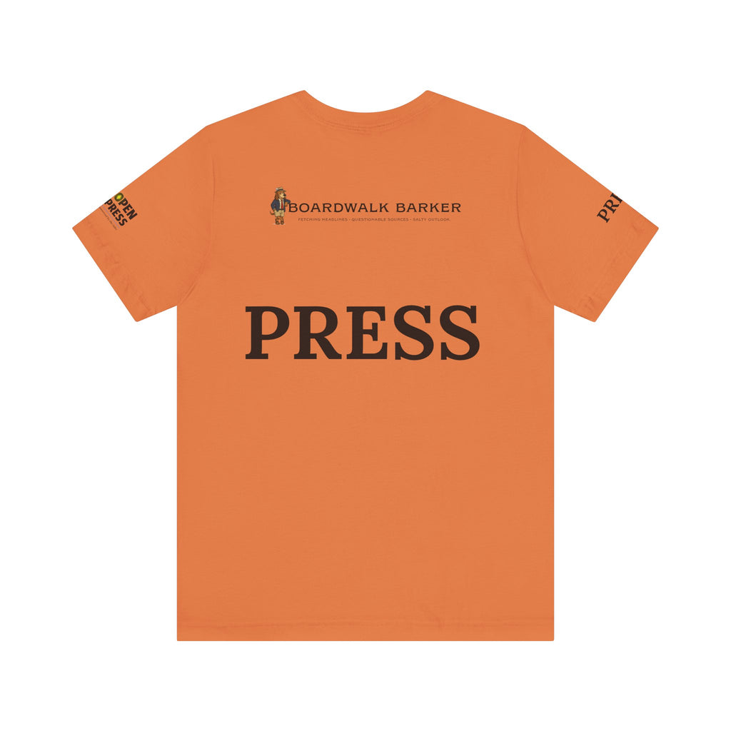 Boardwalk Barker “Official Press Edition” Premium Tee