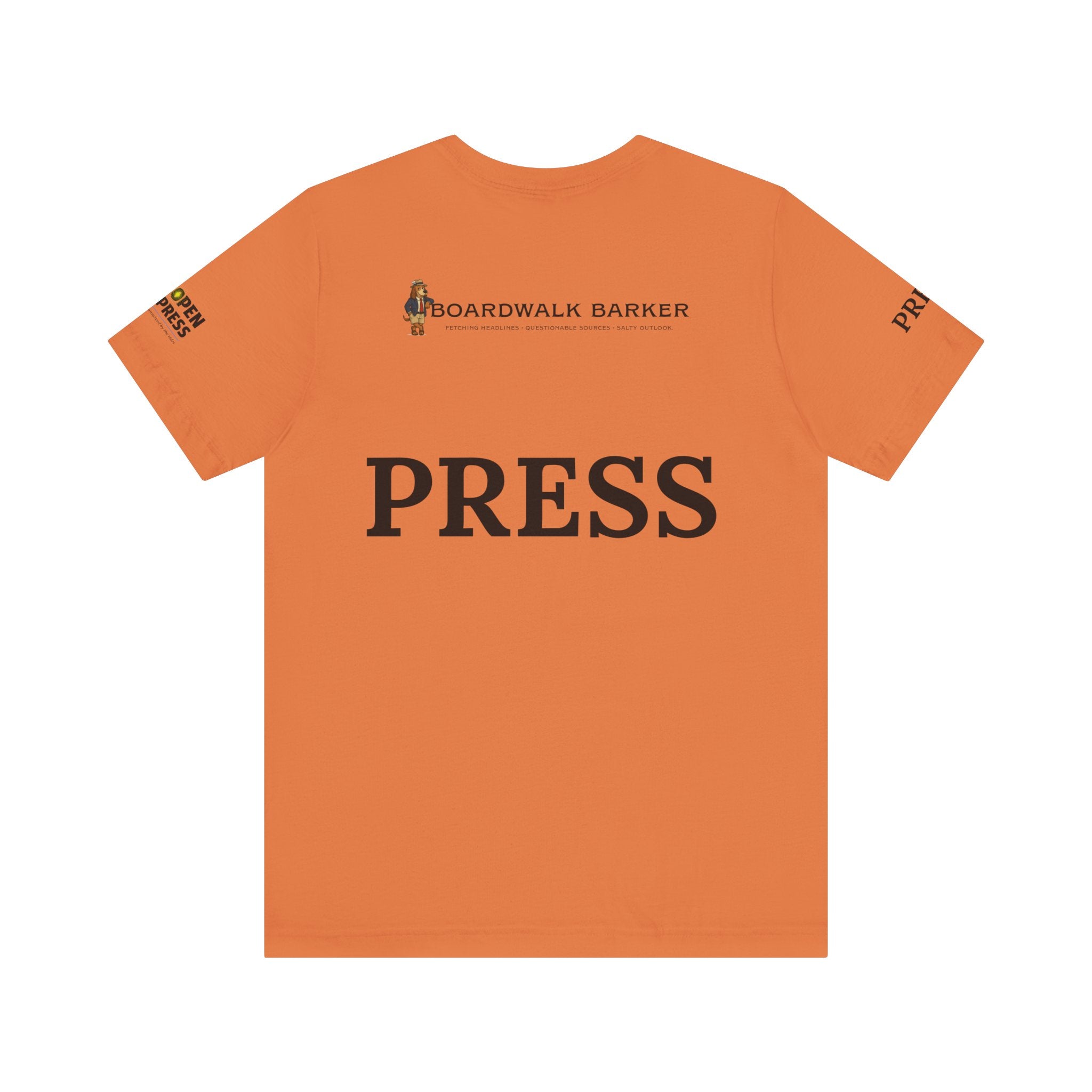 Boardwalk Barker “Official Press Edition” Premium Tee