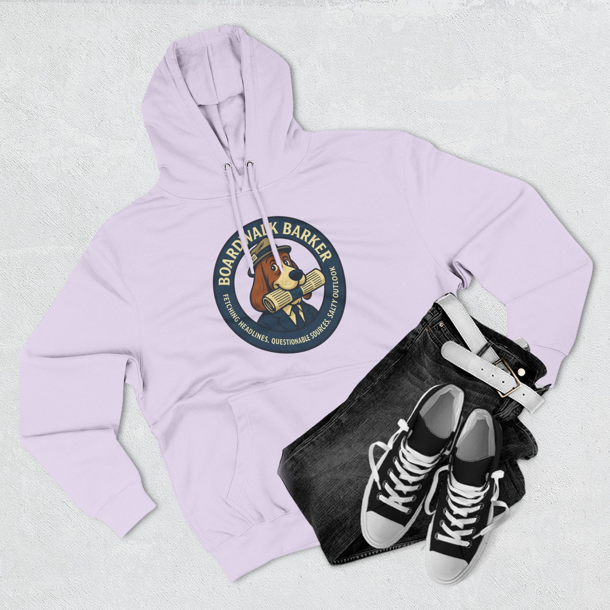 Boardwalk Barker Classic Logo Hoodie
