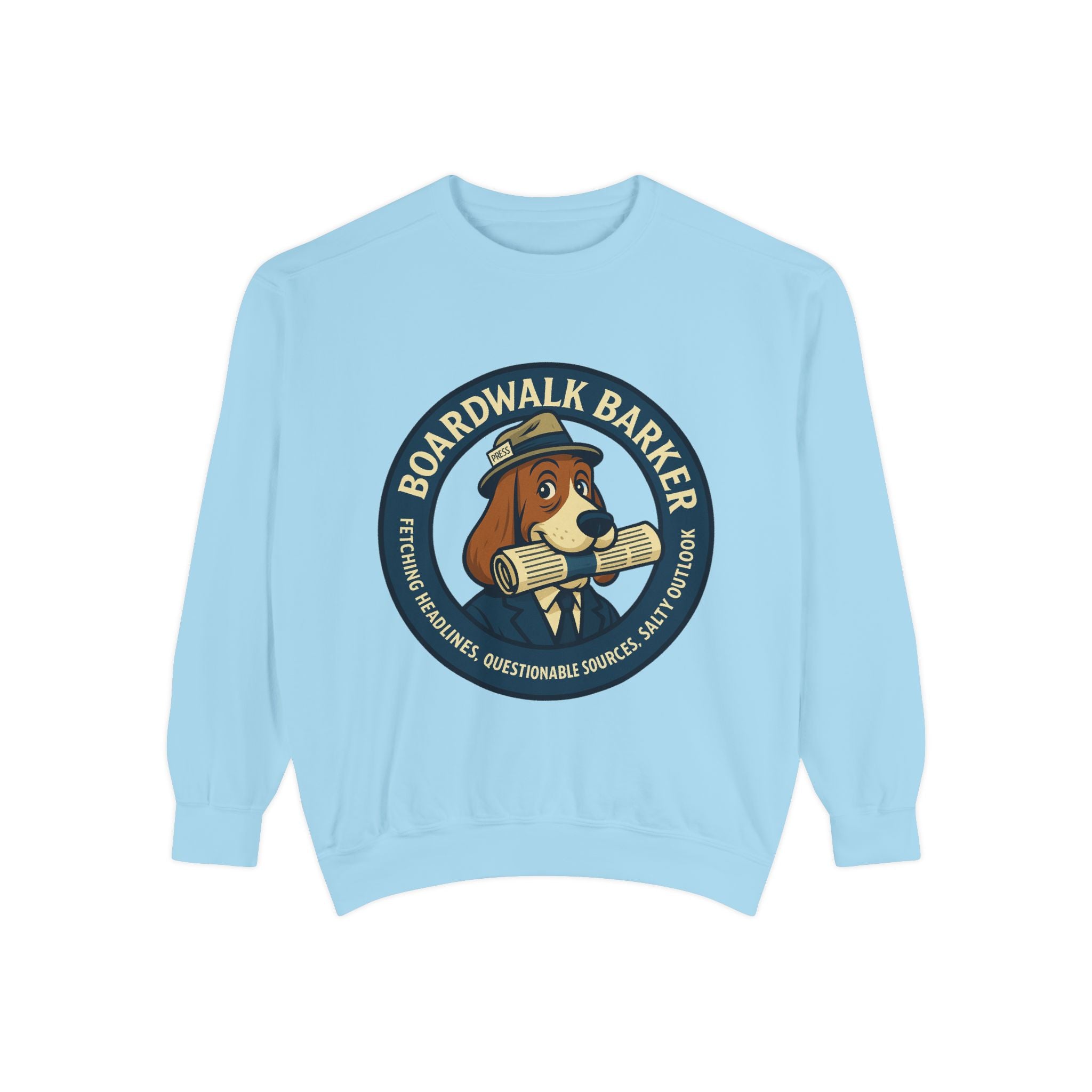 Boardwalk Barker “Press Crew” Premium Sweatshirt