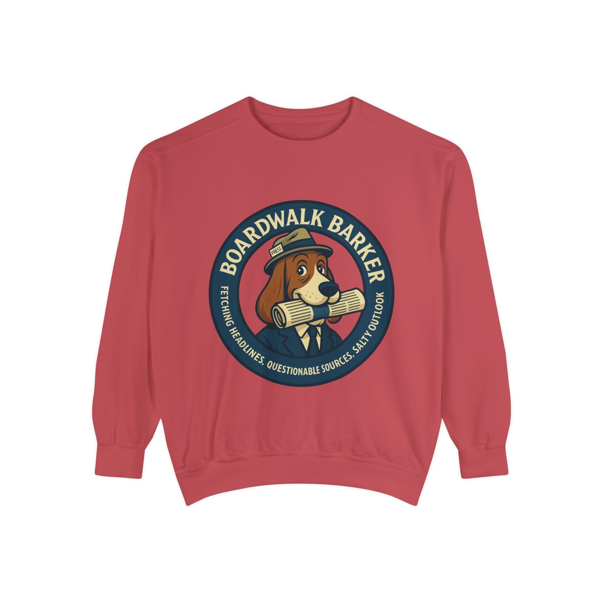 Boardwalk Barker “Press Crew” Premium Sweatshirt