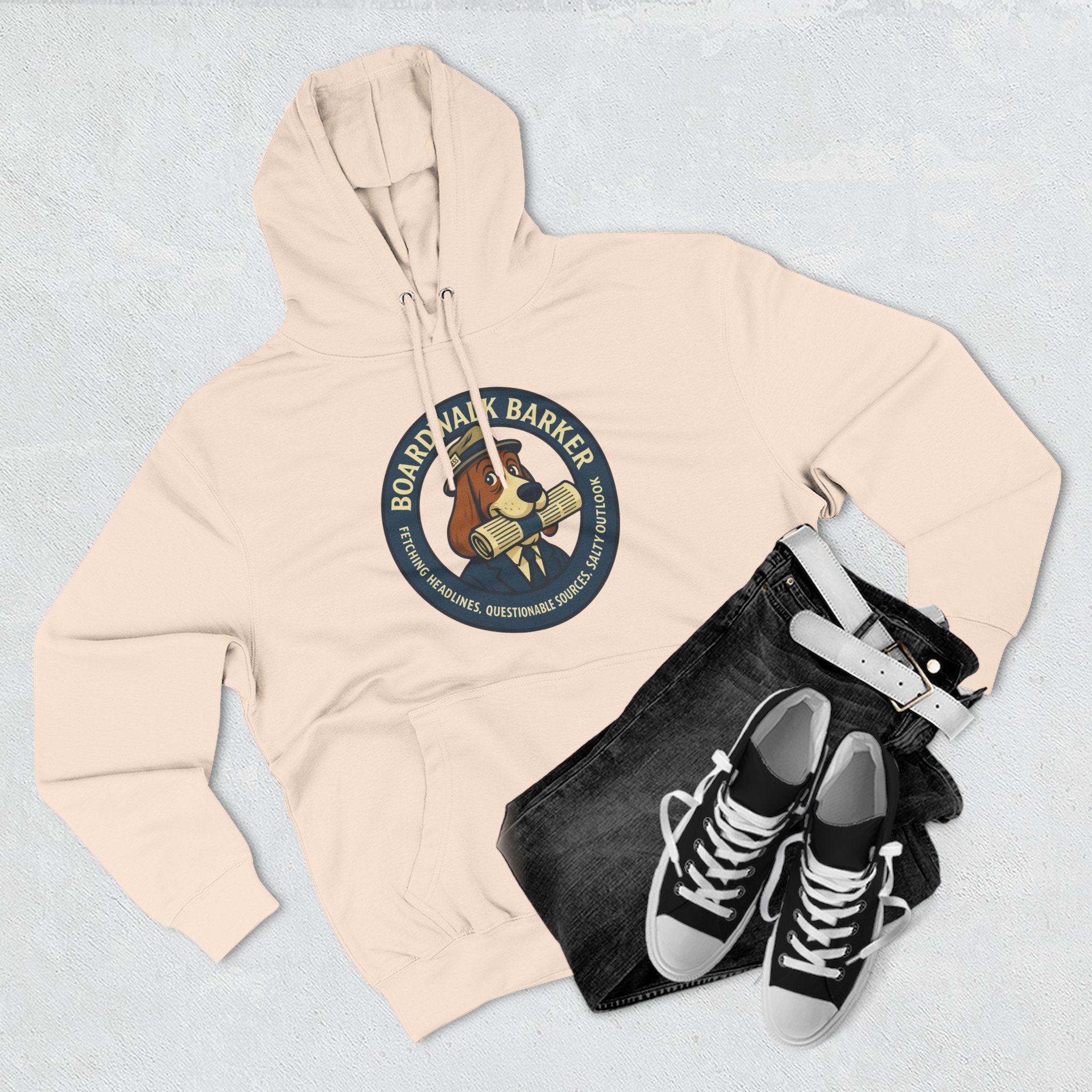 Boardwalk Barker Classic Logo Hoodie