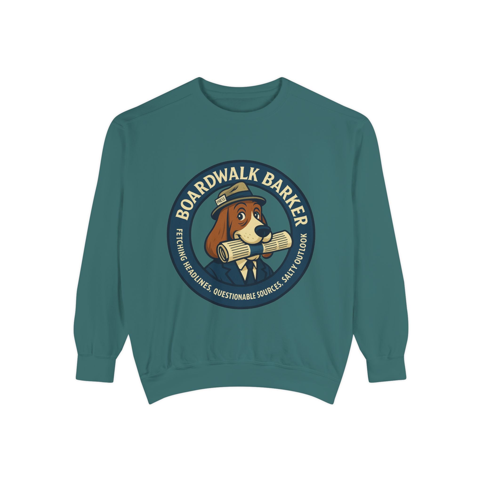 Boardwalk Barker “Press Crew” Premium Sweatshirt