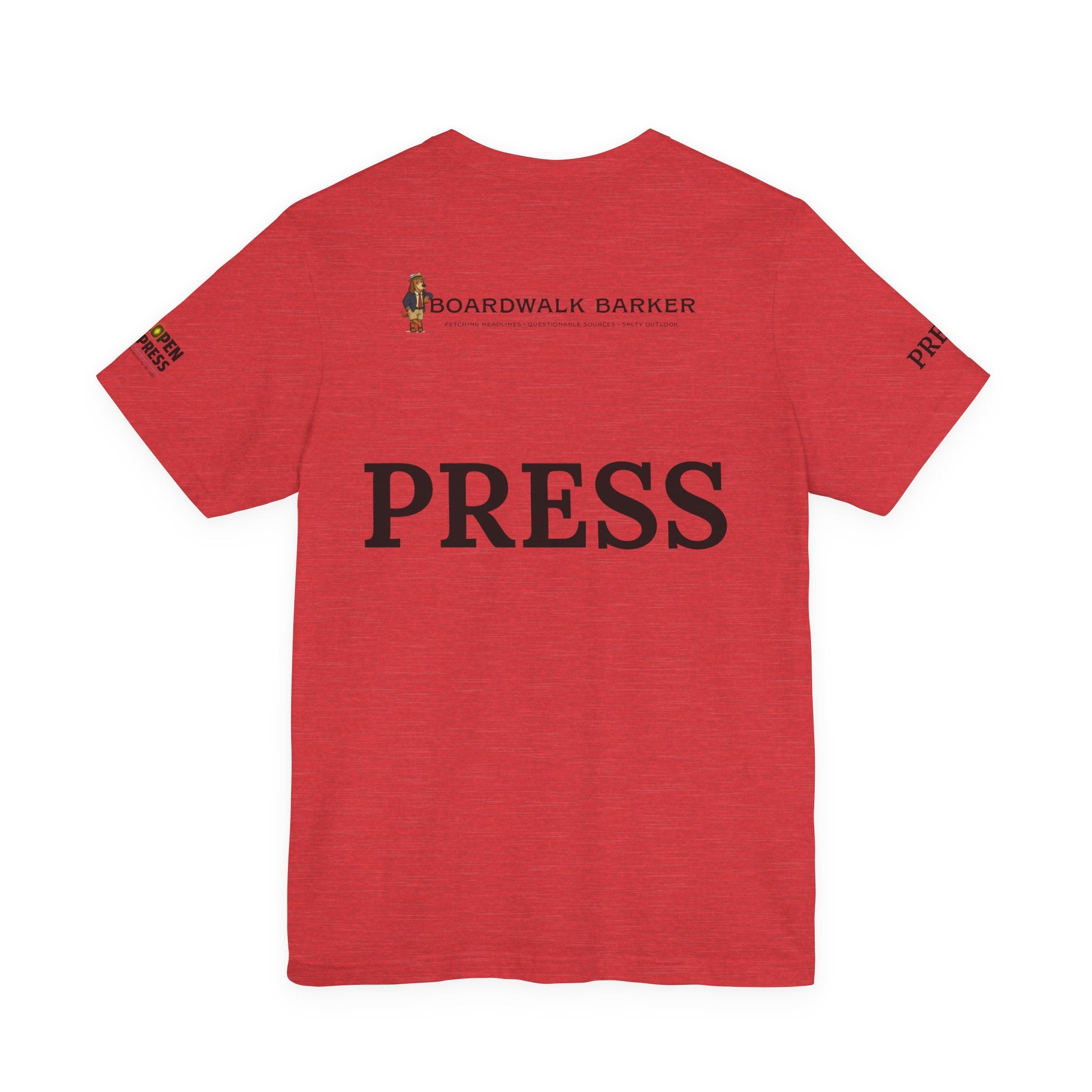Boardwalk Barker “Official Press Edition” Premium Tee