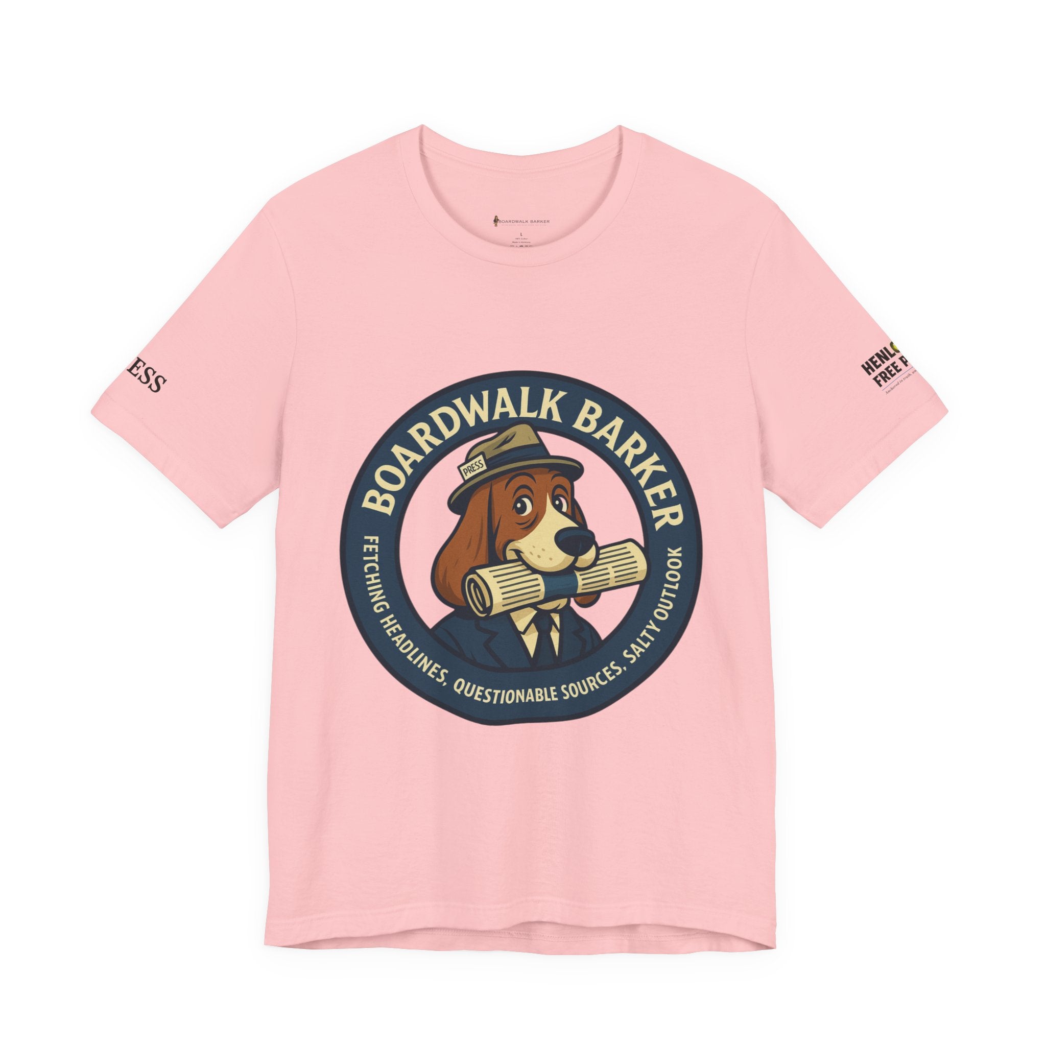 Boardwalk Barker “Official Press Edition” Premium Tee