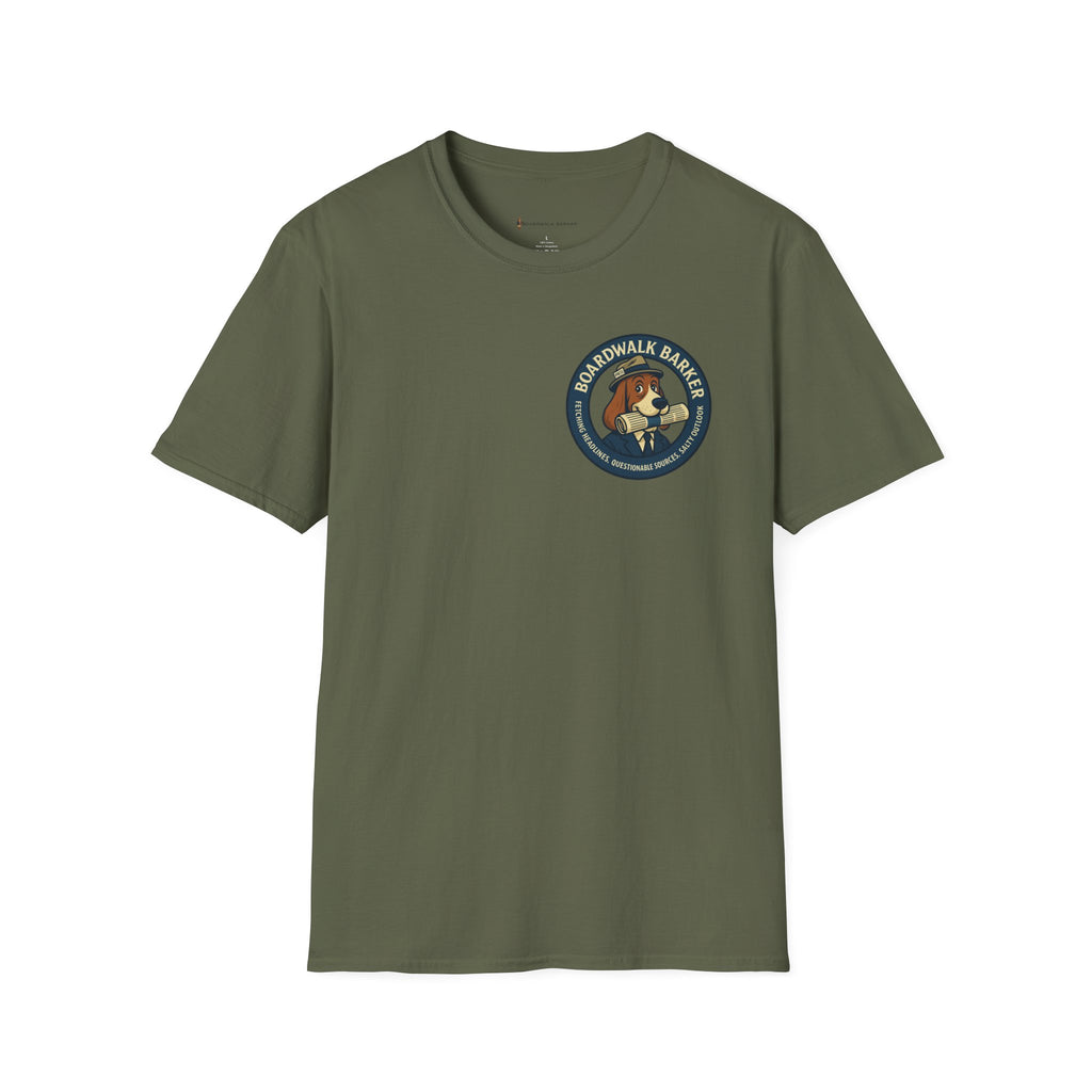 Boardwalk Barker “Holiday in Cambodia Comedy Gala” Tee