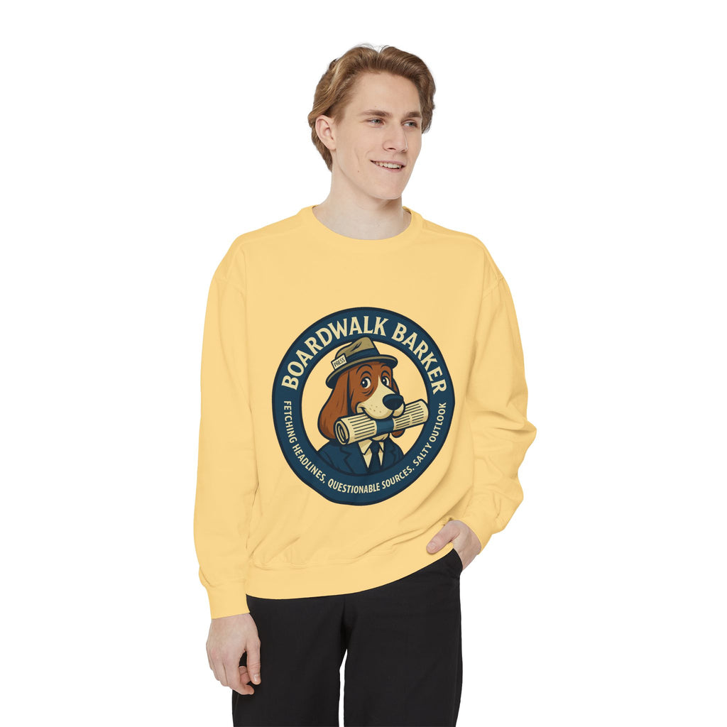 Boardwalk Barker “Press Crew” Premium Sweatshirt