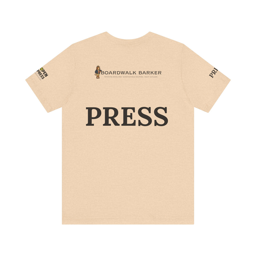 Boardwalk Barker “Official Press Edition” Premium Tee