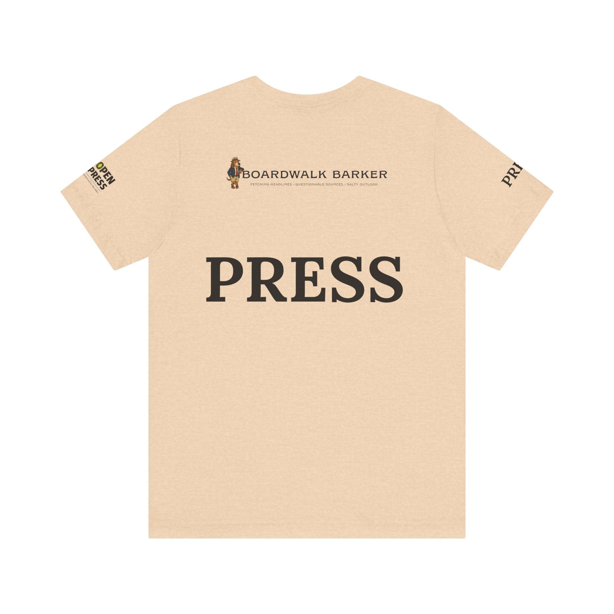 Boardwalk Barker “Official Press Edition” Premium Tee