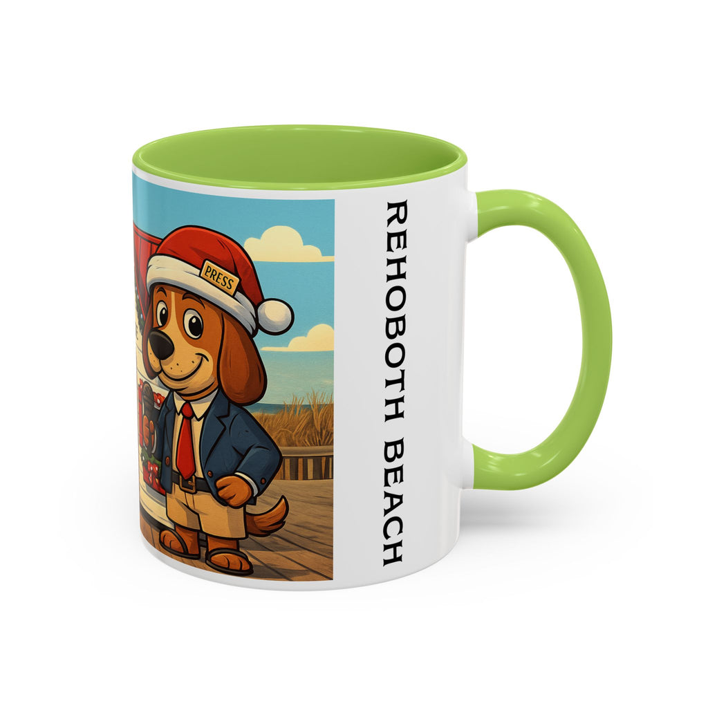Boardwalk Barker “Santa’s House” Holiday Mug – Rehoboth Beach Edition