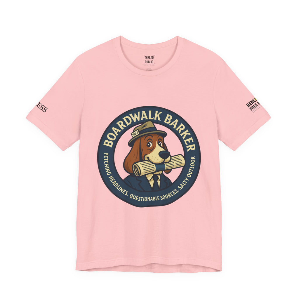 Boardwalk Barker “Official Press Edition” Premium Tee
