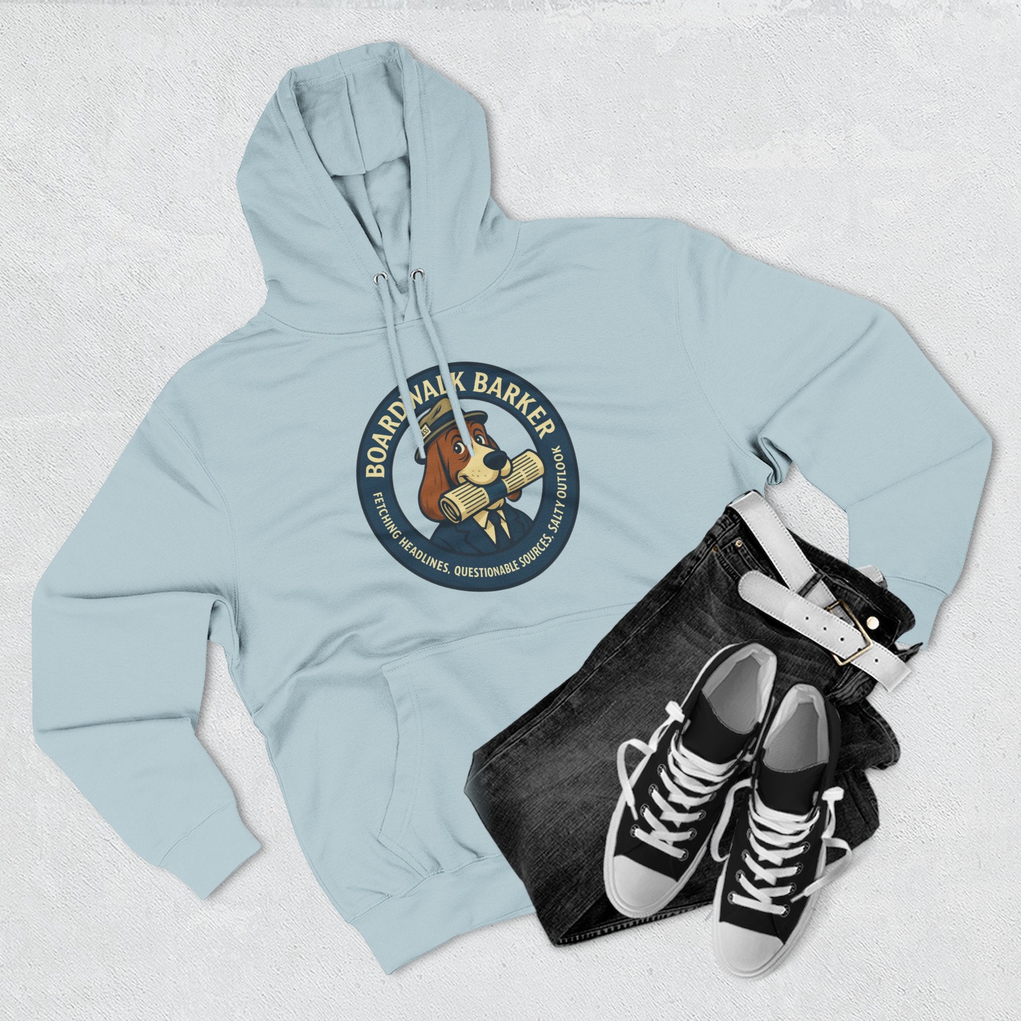 Boardwalk Barker Classic Logo Hoodie