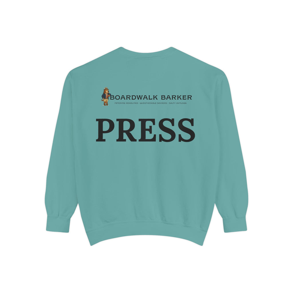 Boardwalk Barker “Press Crew” Premium Sweatshirt