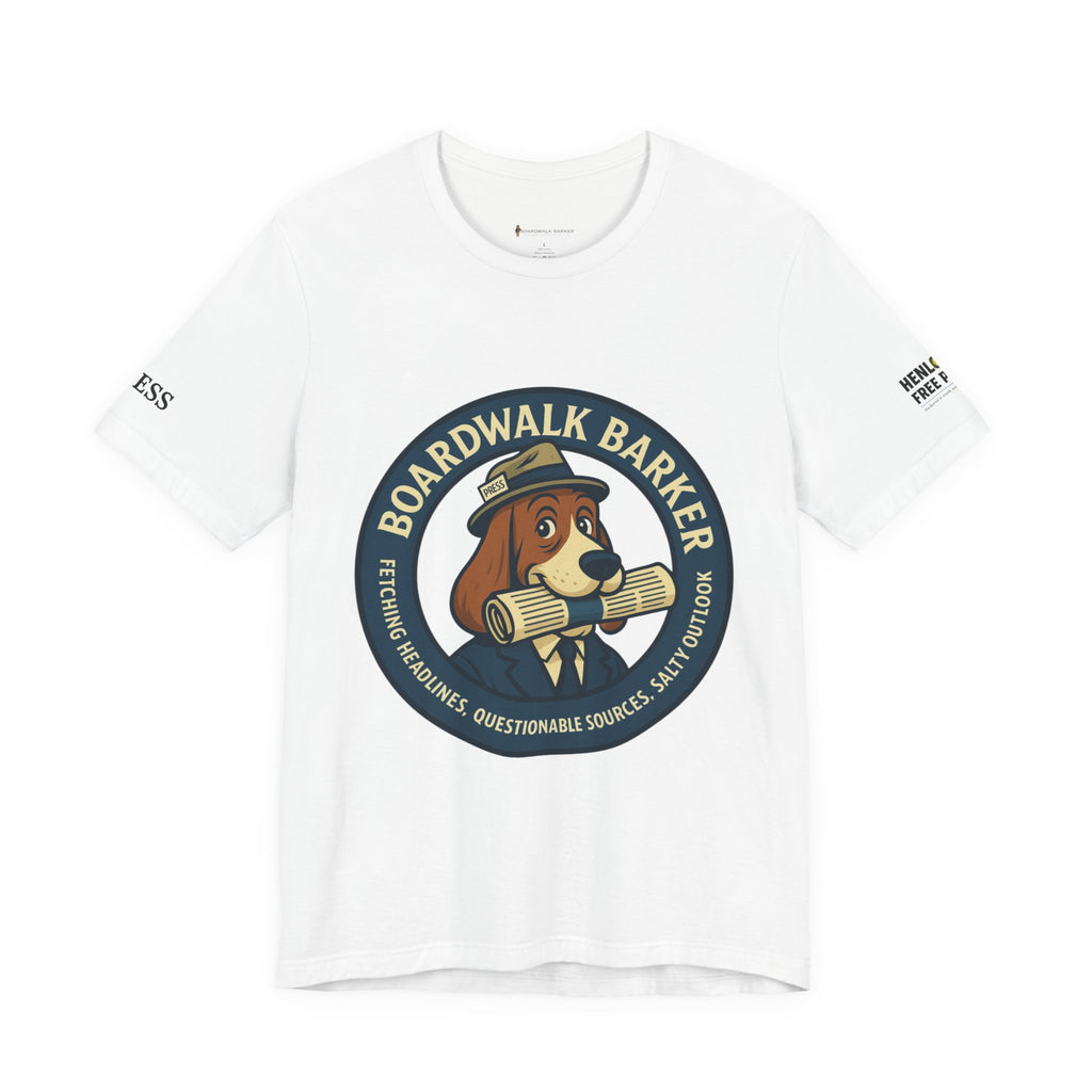 Boardwalk Barker “Official Press Edition” Premium Tee