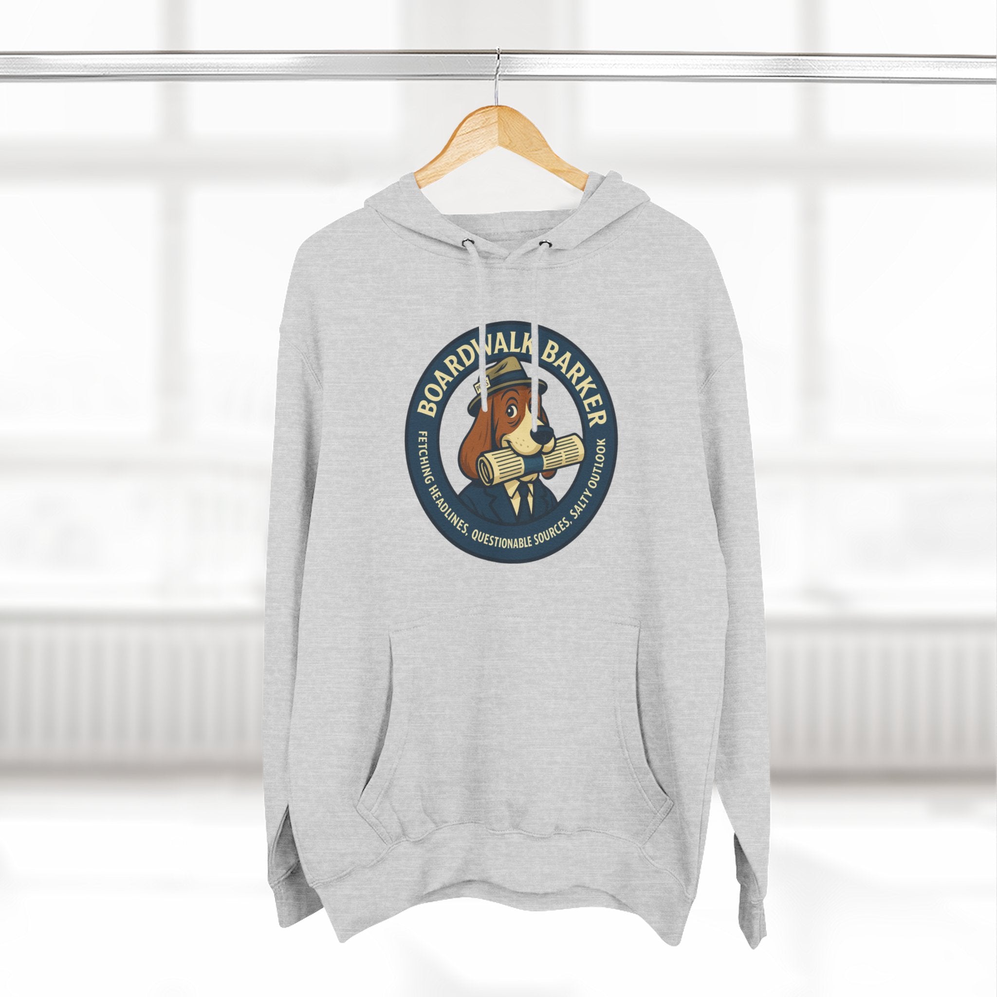 Boardwalk Barker Classic Logo Hoodie