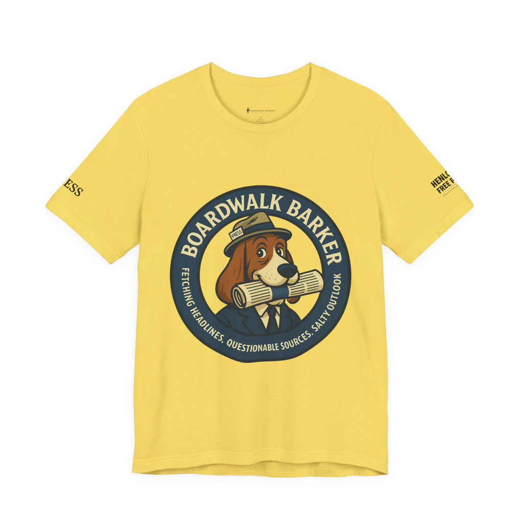 Boardwalk Barker “Official Press Edition” Premium Tee