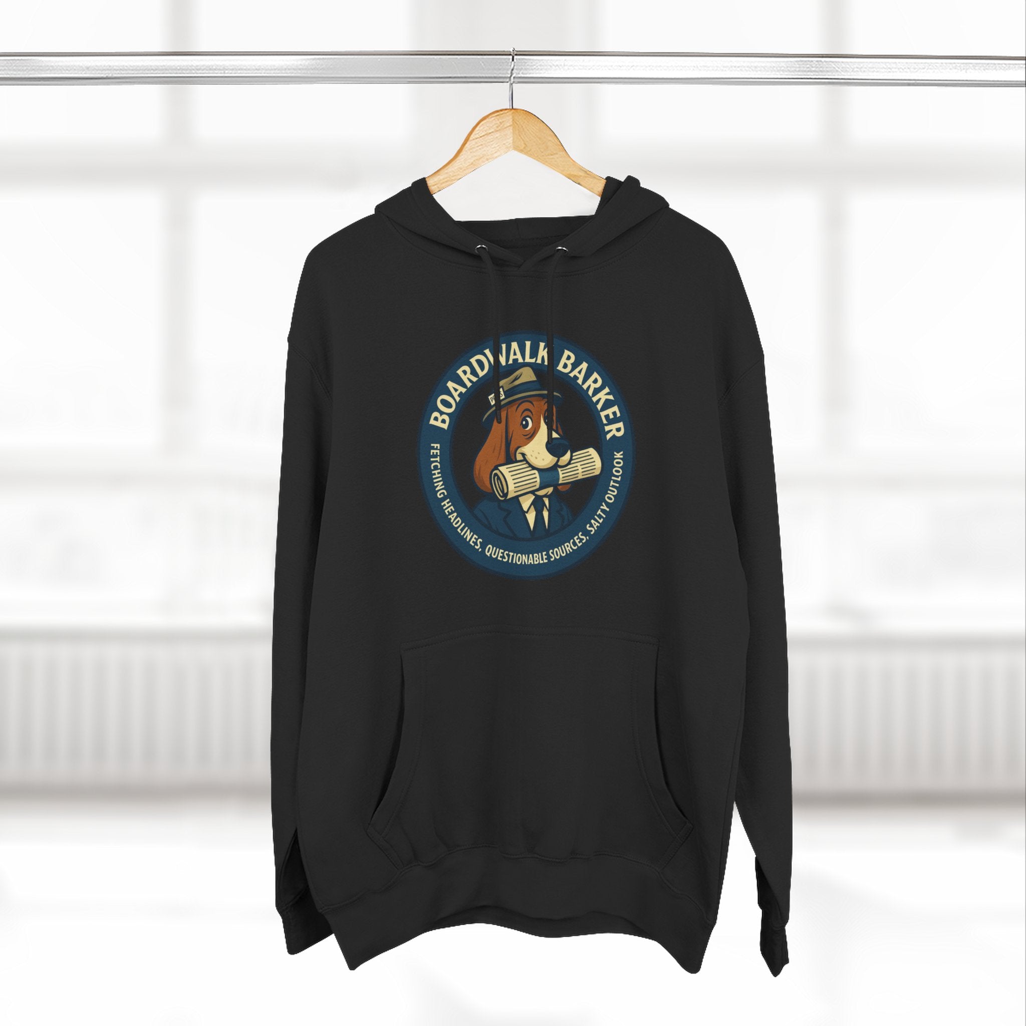 Boardwalk Barker Classic Logo Hoodie