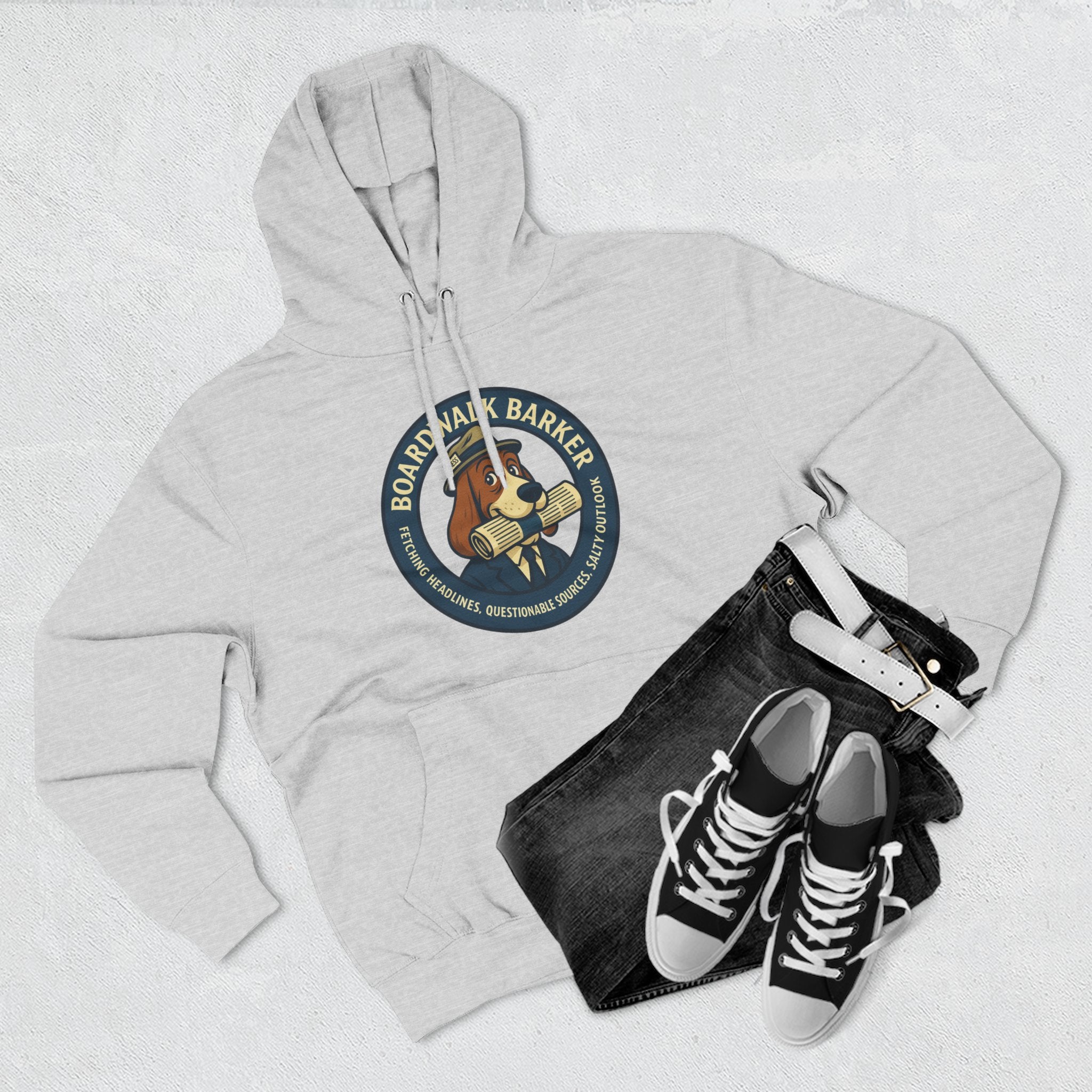 Boardwalk Barker Classic Logo Hoodie