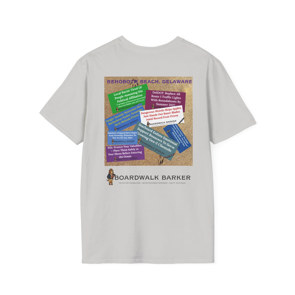 Boardwalk Barker “Headlines” Tee