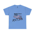 Ask Me About ANTIFA T-Shirt | Political Statement Tee