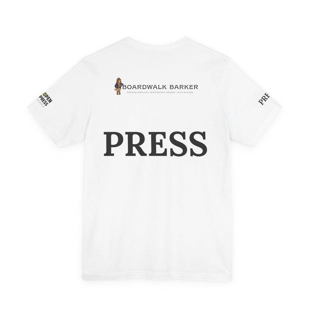 Boardwalk Barker “Official Press Edition” Premium Tee