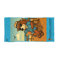 Boardwalk Barker Beach Towel – “Deadline? Never Heard of It.” Edition
